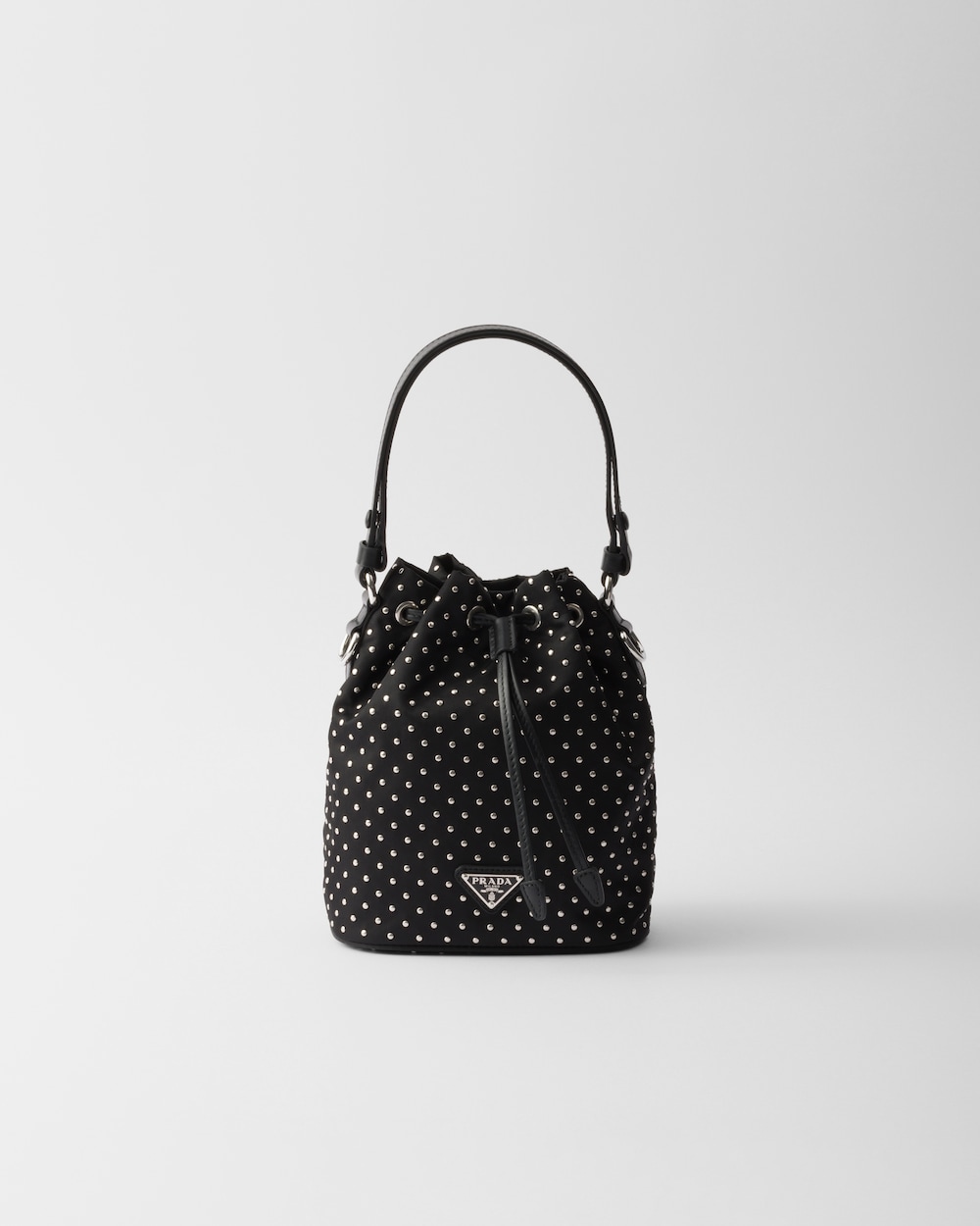 Re-Nylon Mini-Bag With Studs - Image 1